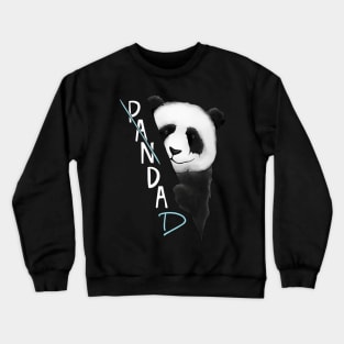 PanDAD | Panda Bear Bad Dad Joke Fathers Day Crewneck Sweatshirt